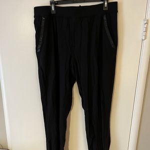 Lululemon XL Black Kung Fu Pants. Excellent condition. Luon fabric.